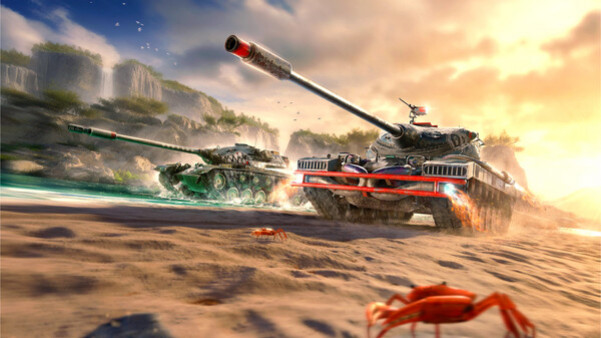 Игра World of Tanks Blitz, скриншот