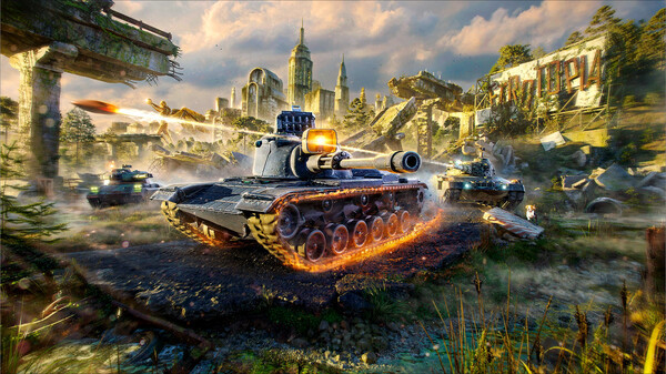 Игра World of Tanks Blitz, скриншот