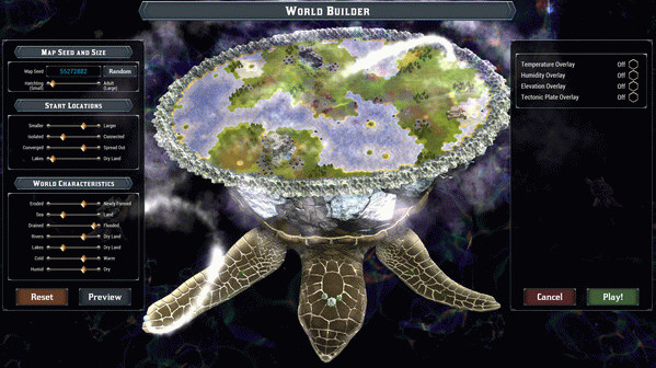 Игра World Turtles, скриншот