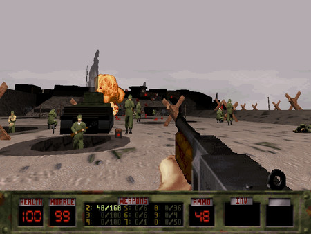 Игра World War II GI, скриншот
