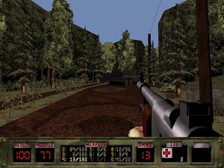 Игра World War II GI, скриншот