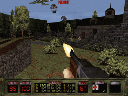 Игра World War II GI, скриншот