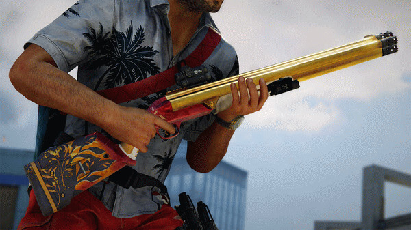 Игра World War Z: Aftermath - Golden Bloom Weapon Skins Pack, скриншот