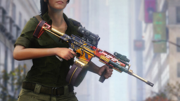Игра World War Z: Aftermath - Golden Bloom Weapon Skins Pack, скриншот