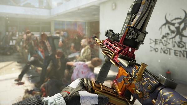Игра World War Z: Aftermath - Golden Bloom Weapon Skins Pack, скриншот