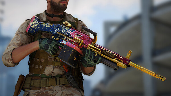 Игра World War Z: Aftermath - Golden Bloom Weapon Skins Pack, скриншот