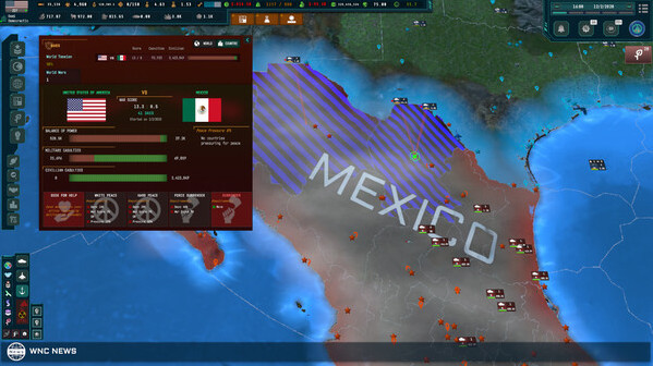 Игра World Warfare & Economics, скриншот