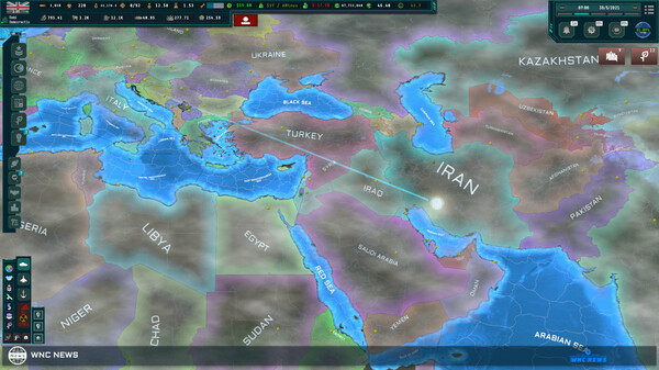 Игра World Warfare & Economics, скриншот