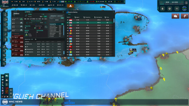 Игра World Warfare & Economics, скриншот