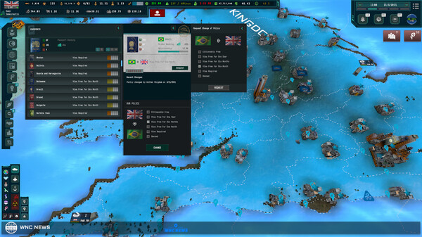 Игра World Warfare & Economics, скриншот