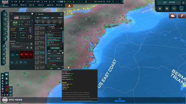 Игра World Warfare & Economics, скриншот