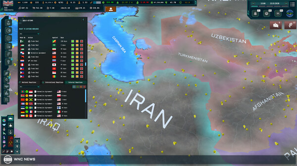 Игра World Warfare & Economics, скриншот