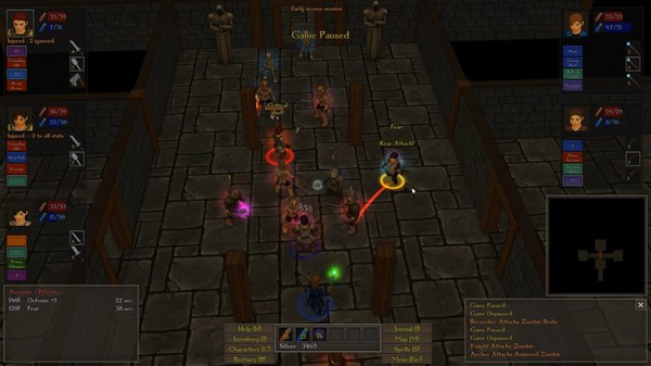 Игра Worlds of Chaos: Invasion, скриншот