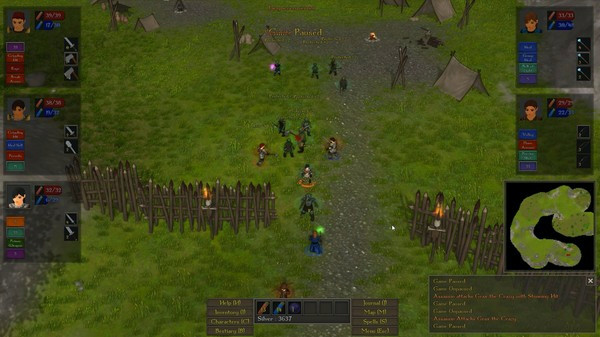 Игра Worlds of Chaos: Invasion, скриншот