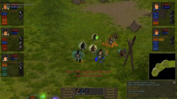 Игра Worlds of Chaos: Invasion, скриншот