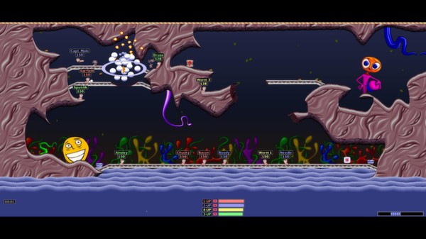 Игра Worms Armageddon, скриншот