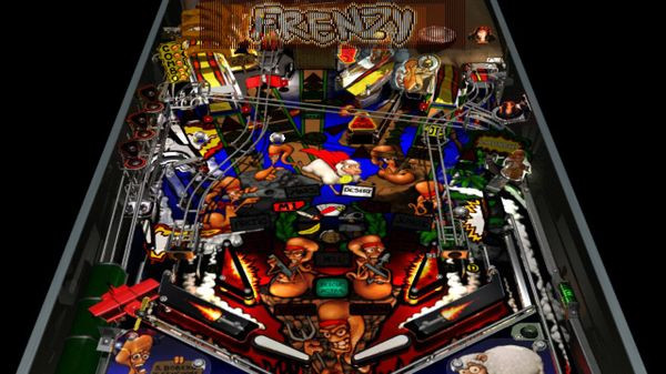 Игра Worms Pinball, скриншот