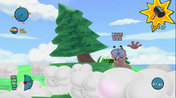 Игра Worms Убойные разборки, скриншот