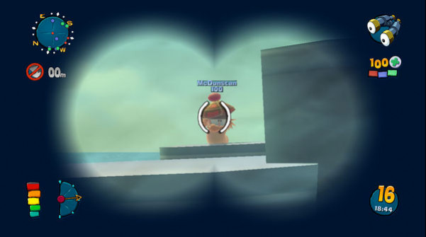 Игра Worms Убойные разборки, скриншот
