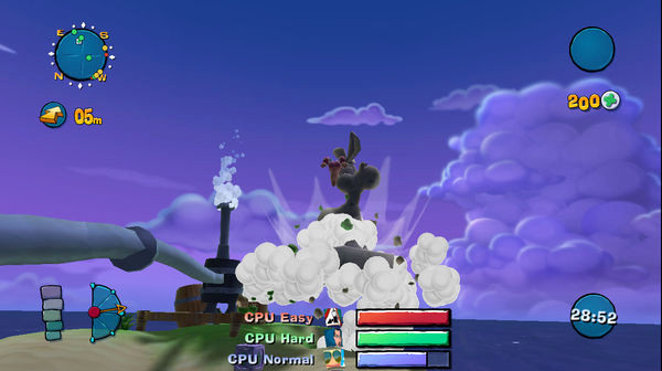 Игра Worms Убойные разборки, скриншот
