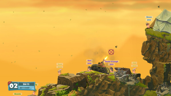 Игра Worms W.M.D, скриншот