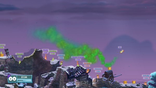 Игра Worms W.M.D, скриншот