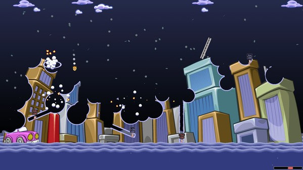 Игра Worms World Party Remastered, скриншот