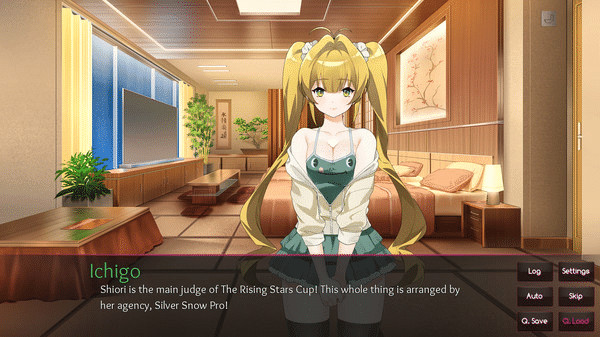 Игра Would you like to run an idol café? 3, скриншот