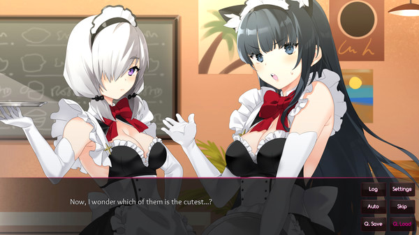 Игра Would you like to run an idol café?, скриншот