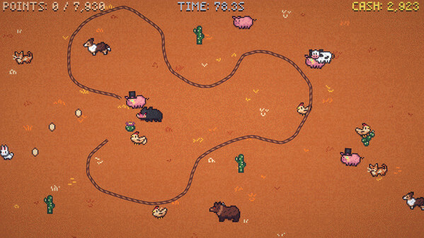 Игра Wrangle Ranch, скриншот