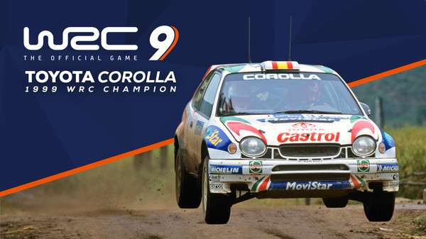 Игра WRC 9 Toyota Corolla 1999, скриншот