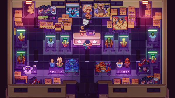 Игра WrestleQuest, скриншот