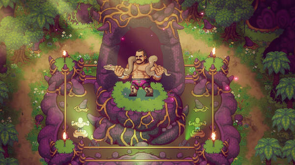 Игра WrestleQuest, скриншот