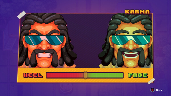 Игра WrestleQuest, скриншот