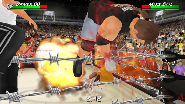 Игра Wrestling Empire, скриншот