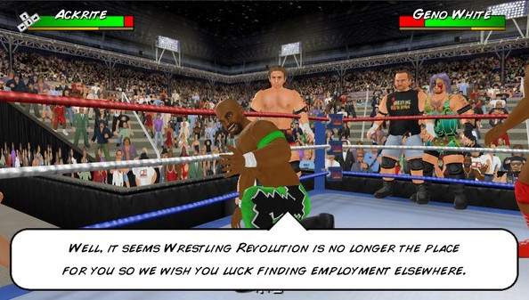 Игра Wrestling Empire, скриншот