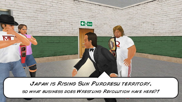 Игра Wrestling Empire, скриншот