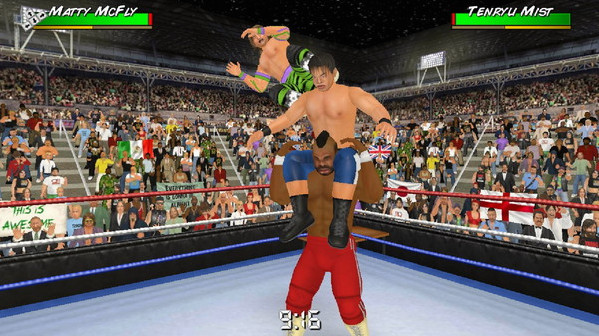 Игра Wrestling Empire, скриншот