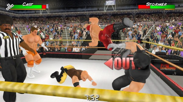 Игра Wrestling Empire, скриншот