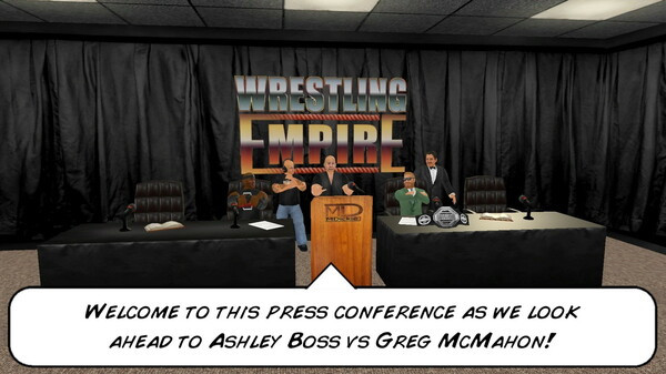 Игра Wrestling Empire, скриншот