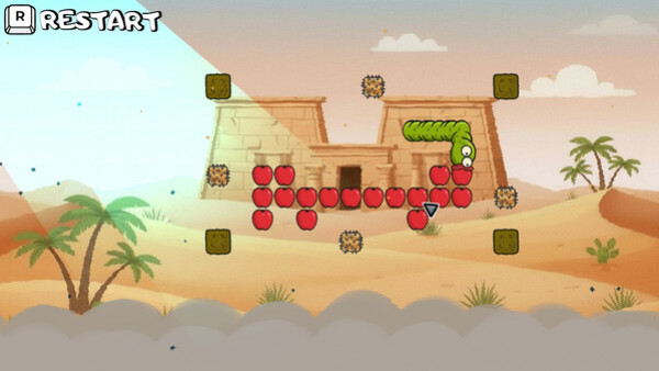 Игра Wriggle apple 3, скриншот