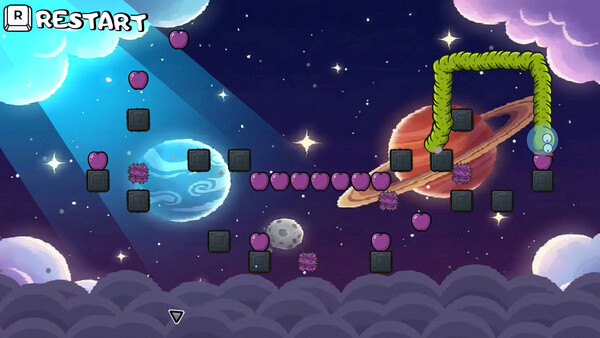Игра Wriggle apple 4, скриншот