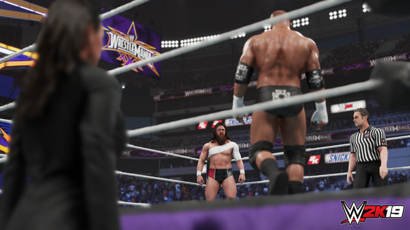 Игра WWE 2K19, скриншот