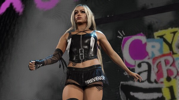 Игра WWE 2K25, скриншот