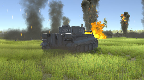 Игра WWII Tanks: Forgotten Battles, скриншот