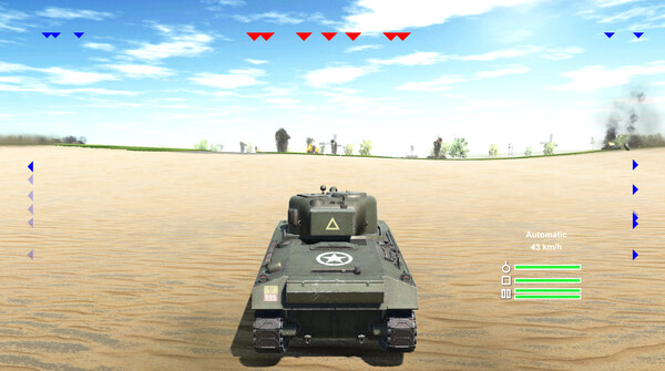 Игра WWII Tanks: Forgotten Battles, скриншот