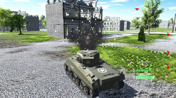 Игра WWII Tanks: Forgotten Battles, скриншот