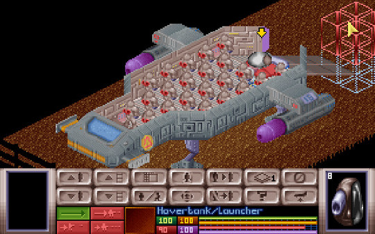 Игра X-COM: UFO Defense, скриншот