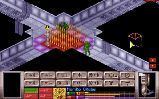Игра X-COM: UFO Defense, скриншот