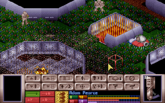 Игра X-COM: UFO Defense, скриншот